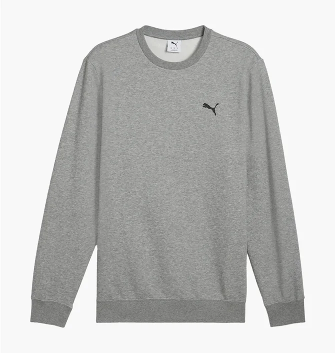 Свитшот мужской Puma Ess Crew Grey 682566-03