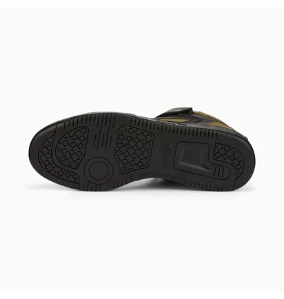 Кроссовки мужские Puma Mid Strap Winter Sneakers Black/Olive 386376