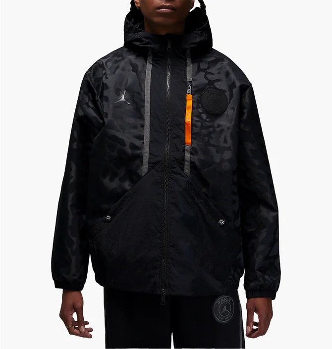 Куртка чоловіча Air Jordan J Psg Anthem Jkt Black DZ2907-010