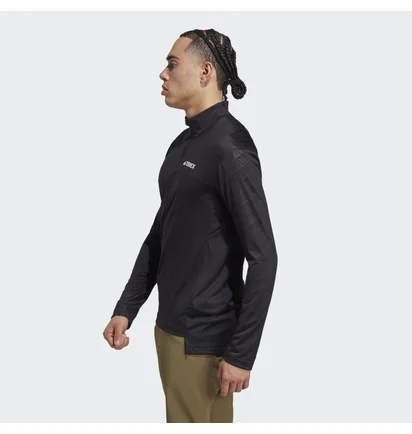 Лонгслив мужской Adidas Terrex Multi Half-Zip Long Sleeve Tee Black Ht9501