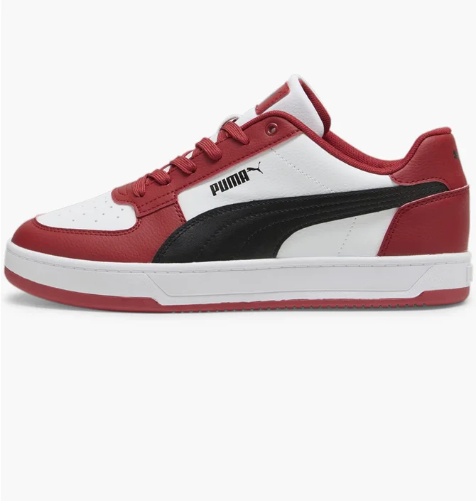 Кроссовки унисекс Puma Caven 2.0 White/Red 392290-23