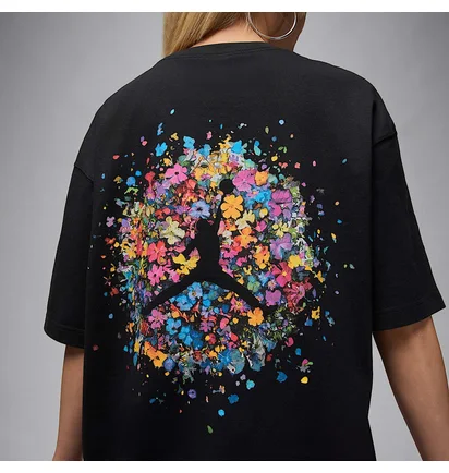 Футболка женская Air Jordan Flight Oversized Graphic T-Shirt Black IH2382-010