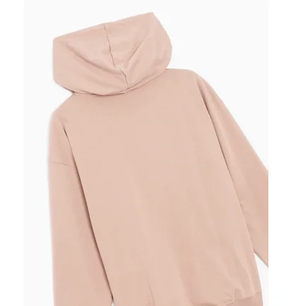 Толстовка женская Nike W Nsw Jrsy Os Fz Hoodie Beige DM6415-272