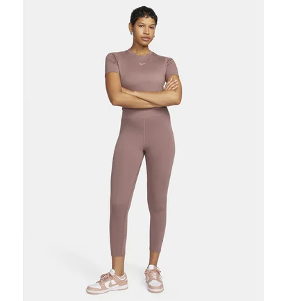 Леггинсы женские Nike Sportswear Classic High-Waisted 7/8 Leggings Brown DV7789-208