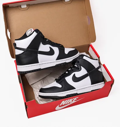 Кросівки жіночі Nike Dunk High Panda Black/White Dd1869-103