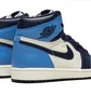 Кроссовки мужские Air Jordan 1 Retro High Og Blue/Beige 555088-140