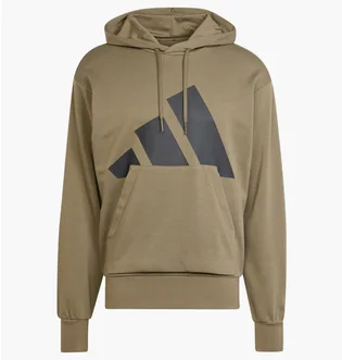Худи мужское Adidas Essentials Big Logo French Terry Olive JE8892