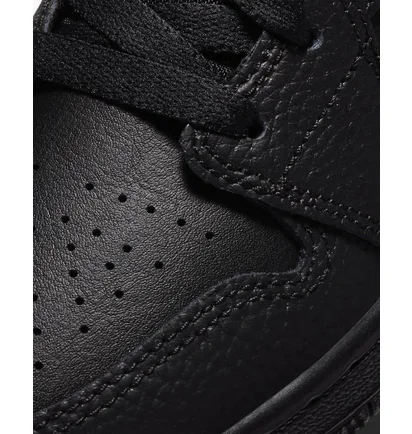 Кроссовки детские Air Jordan 1 Mid Black 554725-091