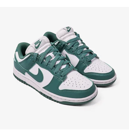 Кросівки жіночі Nike Dunk Low White/Turquoise DD1873-107