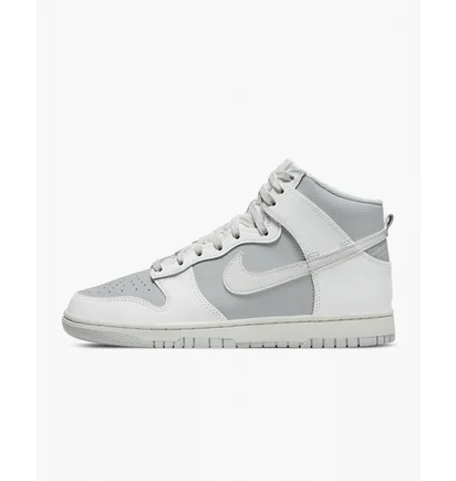 Кроссовки мужские Nike Dunk High Retro White/Grey Dj6189-100