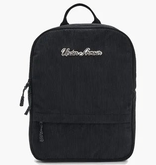 Рюкзак жіночий Under Armour Loudon Corduroy Black 1384676-001
