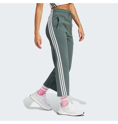 Штаны женские Adidas Future Icons 3-Stripes Open Hem Joggers Turquoise IR5740