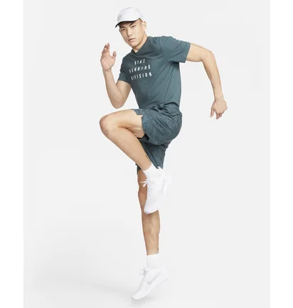 Футболка чоловіча Nike Dri-Fit Run Division Running T-Shirt Turquoise FD0122-309
