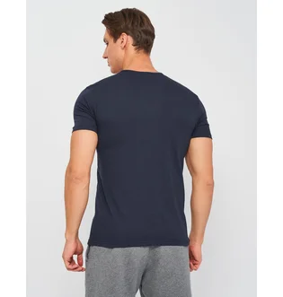 Футболка мужская Kappa Mezza Manica Girocollo Blue K1305-BLUNAVY