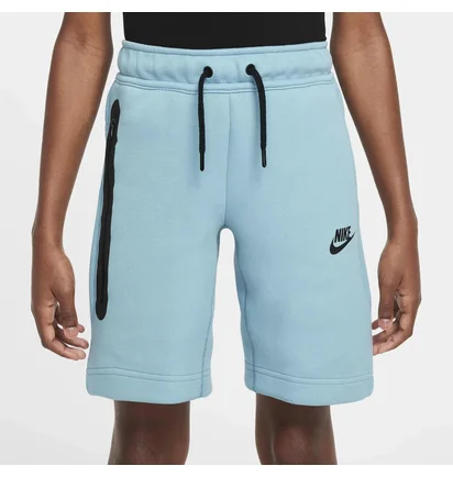 Шорты детские Nike Tech Fleece Kids Light Blue FD3289-464