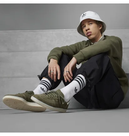 Кроссовки мужские Adidas Samba Shoes Olive Ig9682