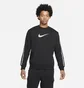 Свитшот мужской Nike M NSW REPEAT FLC CREW BB SLVR DQ1938-011