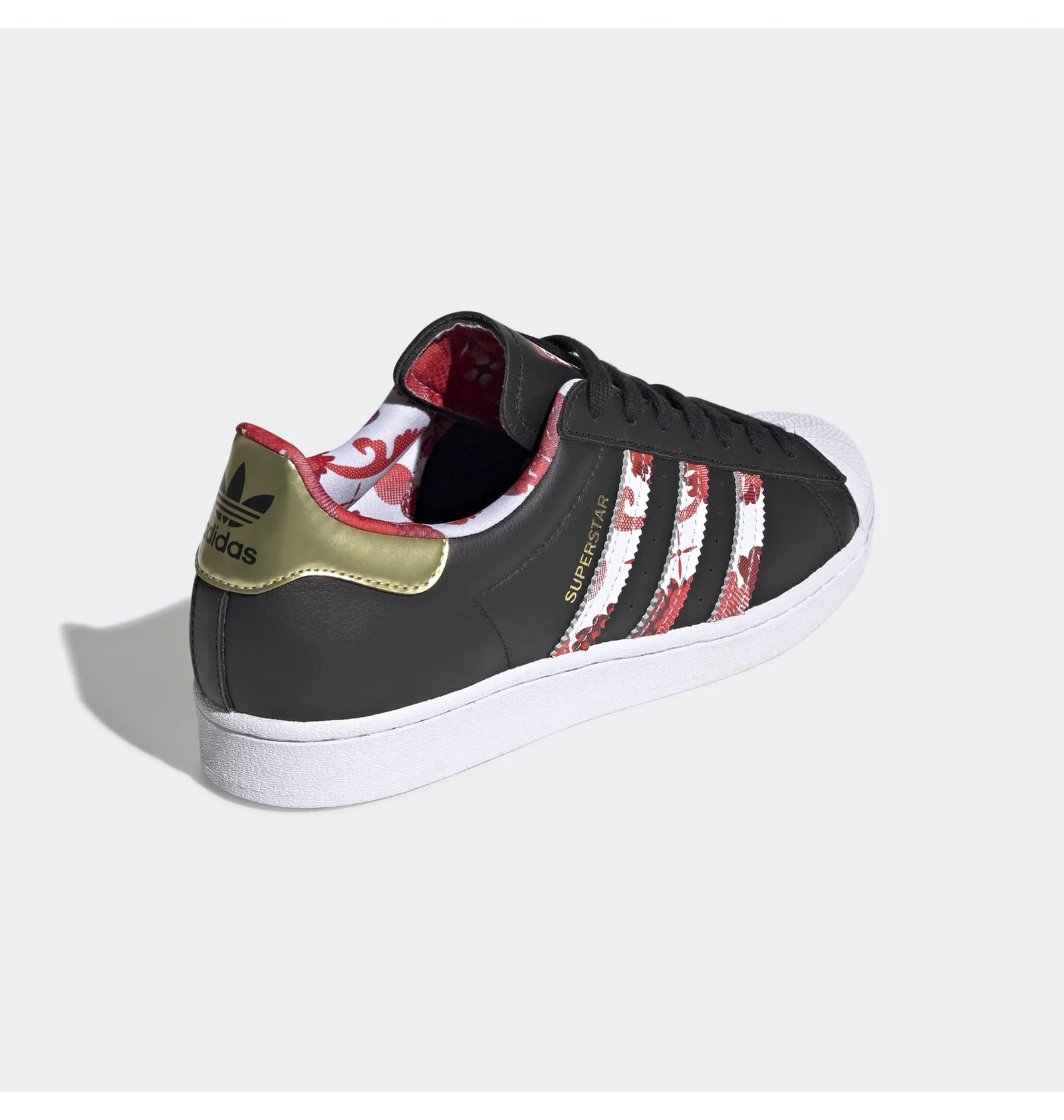 adidas gazelle silver green womens AVAVAV Superfinger Superstar Shoes (JP7141-BLACK) main image 0