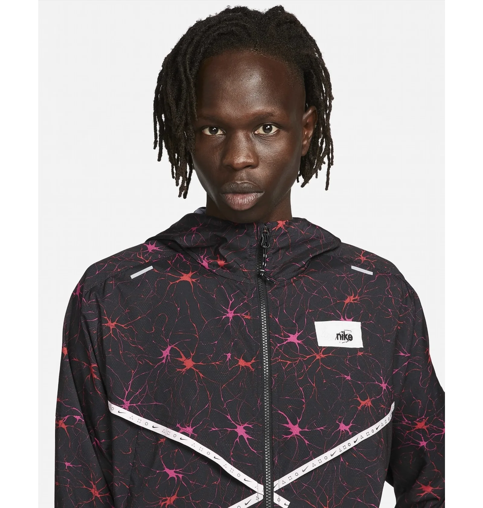 ウォーキング・ランニングウェア NIKE WINDRUNNER PRINTED HOODIE ᐉ Вітровка чоловіча Nike Repel Uv D.Y.E. MenS Running Windrunner