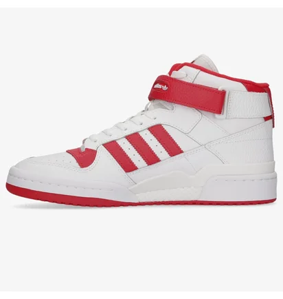 Кросівки чоловічі Adidas Forum Mid White/Red GY5819