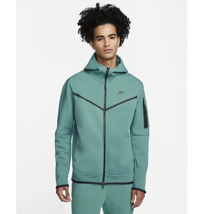 Толстовка чоловіча Nike Nsw Tch Flc Hoodie Fz Wr Turquoise Cu4489-381