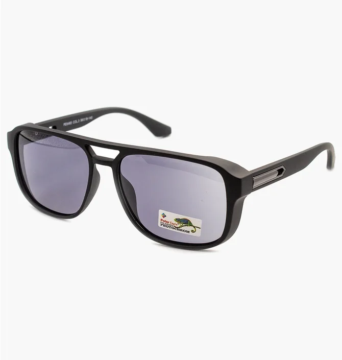 Солнцезащитные очки мужские Polar eagle Black/Grey 8465-C3