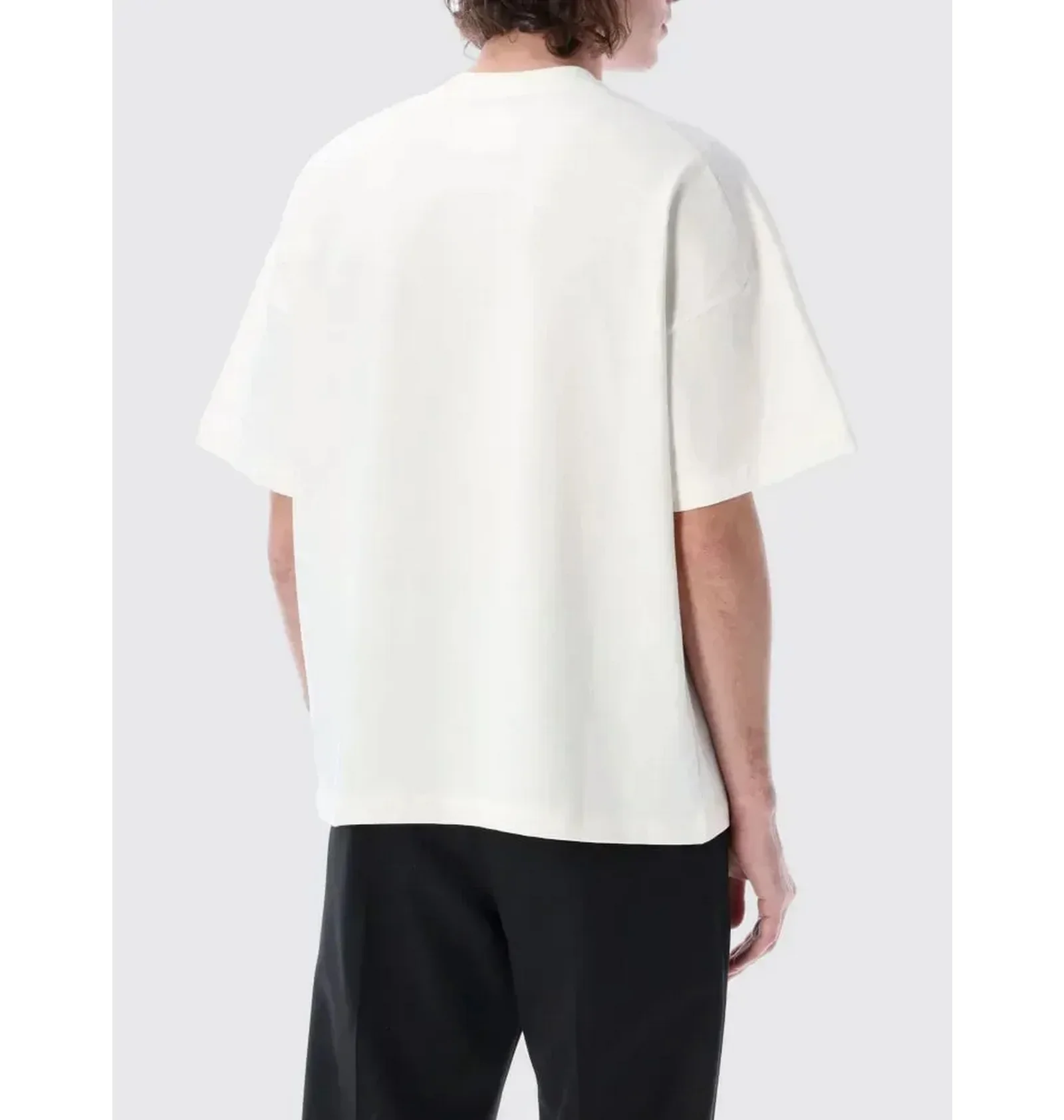 ᐉ Футболка мужская Jil Sander Logo T-Shirt White J21GC0001J45148