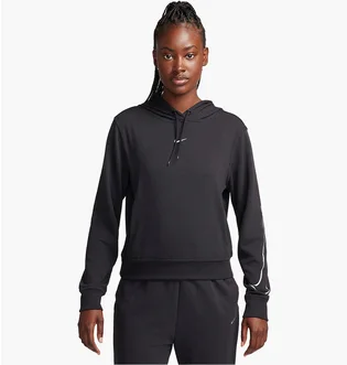 Худи женское Nike Dri-Fit One French Terry Graphic Hoodie Black FB5693-010