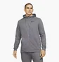Толстовка чоловіча Nike Dry Men's Dri-FIT Hooded Fitness Full-Zip Grey CZ6376-071