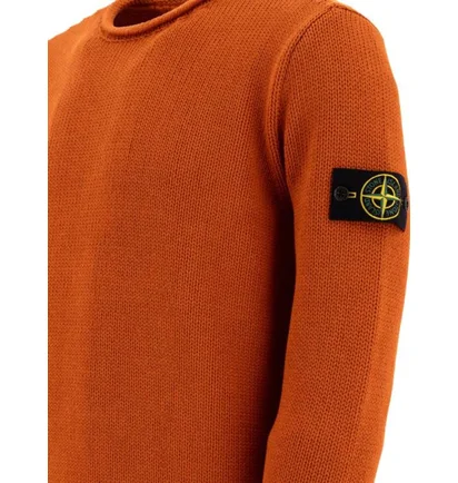 Кофта мужская STONE ISLAND Sienna Orange 7815538B6-V0073
