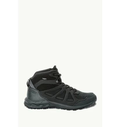Черевики чоловічі Jack Wolfskin Woodland 2 Texapore Black 4051261-6000