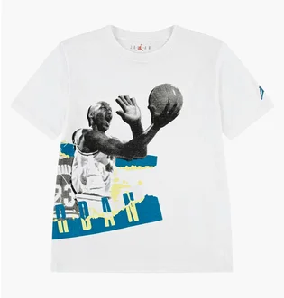 Футболка детская Air Jordan History Lesson White 95F627-001
