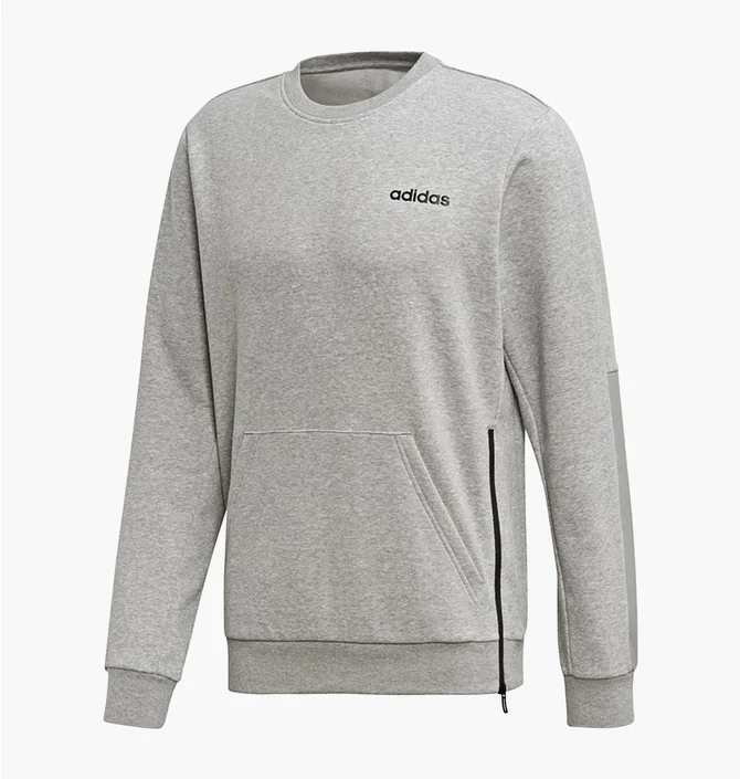 Свитшот мужской Adidas Mo Crew Grey EI9753