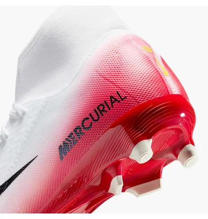 Бутси унісекс Nike Mercurial Superfly 10 Academy L V8 Multi- Ground High- Top Soccer Cleats White/Red HJ7311-600