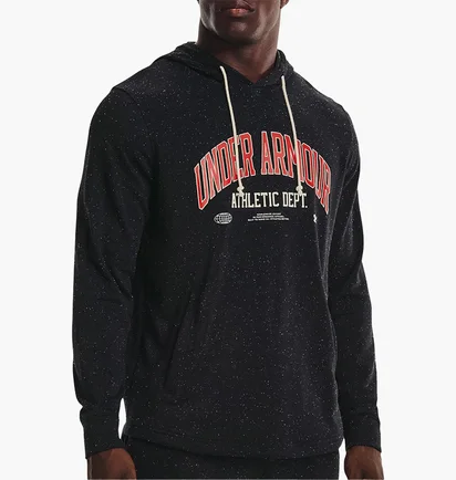 Худі чоловіче Under Armour Sweatshirt Rival Try Athlc Dept Black 1370354-001