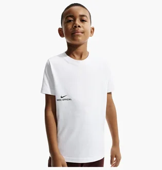 Футболка детская Nike Sportswear Older Kids T-Shirt White II0392-100