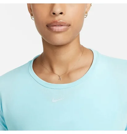 Футболка женская Nike W One Luxe Dri-Fit Ss Std Top Light Blue DD0618-442