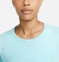 Футболка женская Nike W One Luxe Dri-Fit Ss Std Top Light Blue DD0618-442