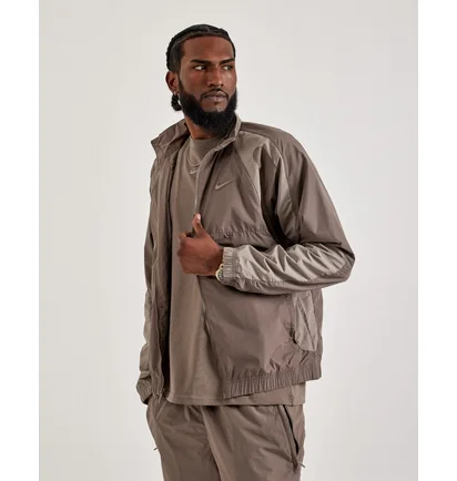 Олімпійка чоловіча Nike Nocta Woven Track Jacket Brown FN7666-040