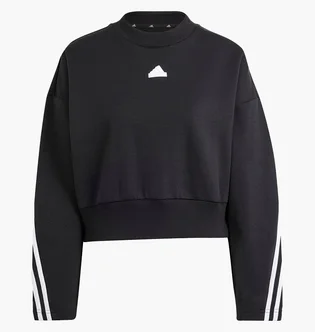 Світшот жіночий Adidas Future Icons 3-Stripes Sportswear Black IP1549