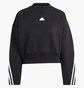 Світшот жіночий Adidas Future Icons 3-Stripes Sportswear Black IP1549