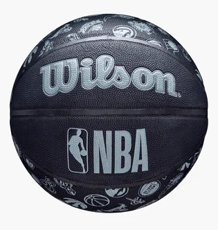 Баскетбольный мяч Wilson Nba All Team Black WTB1300XBNBA