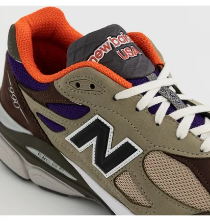 Кроссовки мужские New Balance Made In Usa 990V3 Brown M990Bt3