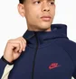 Толстовка мужская Nike Tech Fleece 2024 Blue/Beige HV6512-410