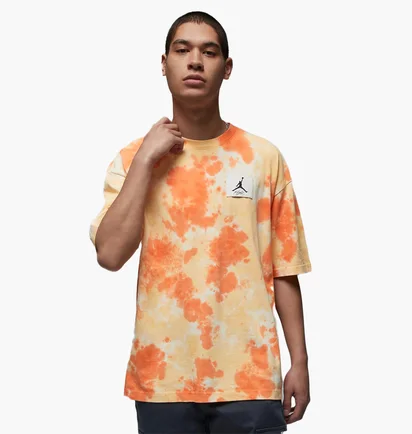 Футболка чоловіча Air Jordan Essentials MenS Oversized Graphic T-Shirt Orange/Beige DX9583-112