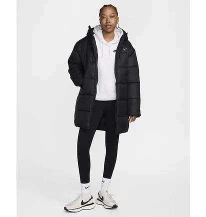 Парка женская Nike Therma-Fit Sportswear Classic Puffer Black FZ5903-010