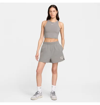 Шорти жіночі Nike Nsw Woven Short Gls Grey HF5529-029