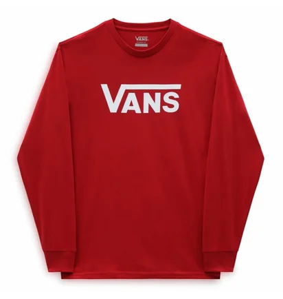 Лонгслив мужской Vans Mn Classic Ls Red VN000K6H4LP
