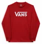 Лонгслив мужской Vans Mn Classic Ls Red VN000K6H4LP
