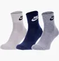 Шкарпетки унісекс Nike Everyday Essential An Multi (3 пари) DX5074-903